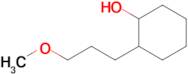 2-(3-Methoxypropyl)cyclohexan-1-ol