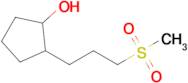 2-(3-(Methylsulfonyl)propyl)cyclopentan-1-ol