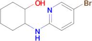 2-((5-Bromopyridin-2-yl)amino)cyclohexan-1-ol