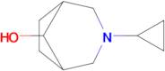 3-Cyclopropyl-3-azabicyclo[3.2.1]octan-8-ol