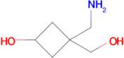 3-(Aminomethyl)-3-(hydroxymethyl)cyclobutan-1-ol