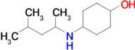 4-((4-Methylpentan-2-yl)amino)cyclohexan-1-ol