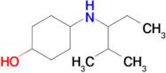 4-((2-Methylpentan-3-yl)amino)cyclohexan-1-ol