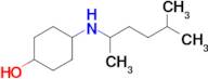 4-((5-Methylhexan-2-yl)amino)cyclohexan-1-ol