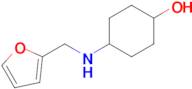 4-((Furan-2-ylmethyl)amino)cyclohexan-1-ol