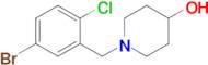 1-(5-Bromo-2-chlorobenzyl)piperidin-4-ol