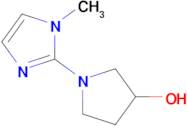 1-(1-Methyl-1h-imidazol-2-yl)pyrrolidin-3-ol