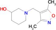 1-((3,5-Dimethylisoxazol-4-yl)methyl)piperidin-3-ol