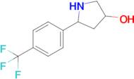 5-(4-(Trifluoromethyl)phenyl)pyrrolidin-3-ol