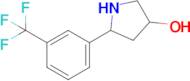 5-(3-(Trifluoromethyl)phenyl)pyrrolidin-3-ol