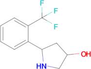 5-(2-(Trifluoromethyl)phenyl)pyrrolidin-3-ol