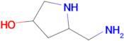 5-(Aminomethyl)pyrrolidin-3-ol