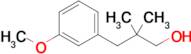 3-(3-Methoxyphenyl)-2,2-dimethylpropan-1-ol