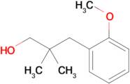 3-(2-Methoxyphenyl)-2,2-dimethylpropan-1-ol