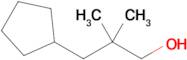 3-Cyclopentyl-2,2-dimethylpropan-1-ol