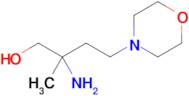 2-Amino-2-methyl-4-morpholinobutan-1-ol