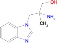 2-Amino-3-(1h-benzo[d]imidazol-1-yl)-2-methylpropan-1-ol