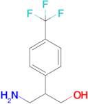 3-Amino-2-(4-(trifluoromethyl)phenyl)propan-1-ol