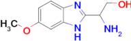 2-amino-2-(6-methoxy-1H-1,3-benzodiazol-2-yl)ethan-1-ol