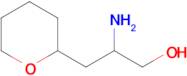 2-Amino-3-(tetrahydro-2h-pyran-2-yl)propan-1-ol