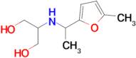 2-((1-(5-Methylfuran-2-yl)ethyl)amino)propane-1,3-diol