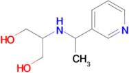 2-((1-(Pyridin-3-yl)ethyl)amino)propane-1,3-diol