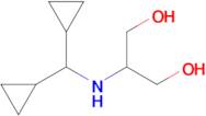 2-((Dicyclopropylmethyl)amino)propane-1,3-diol