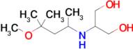 2-((4-Methoxy-4-methylpentan-2-yl)amino)propane-1,3-diol