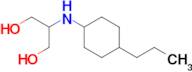 2-((4-Propylcyclohexyl)amino)propane-1,3-diol