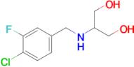 2-((4-Chloro-3-fluorobenzyl)amino)propane-1,3-diol