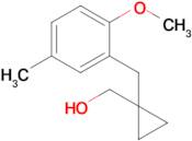 (1-(2-Methoxy-5-methylbenzyl)cyclopropyl)methanol