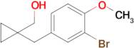 (1-(3-Bromo-4-methoxybenzyl)cyclopropyl)methanol