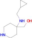 (4-((Cyclopropylmethyl)amino)piperidin-4-yl)methanol