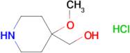 (4-Methoxypiperidin-4-yl)methanol hydrochloride