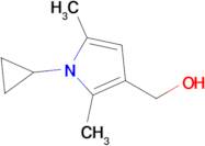 (1-Cyclopropyl-2,5-dimethyl-1h-pyrrol-3-yl)methanol