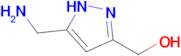 [5-(aminomethyl)-1H-pyrazol-3-yl]methanol