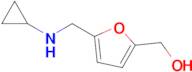 (5-((Cyclopropylamino)methyl)furan-2-yl)methanol