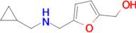 (5-(((Cyclopropylmethyl)amino)methyl)furan-2-yl)methanol