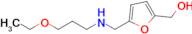 (5-(((3-Ethoxypropyl)amino)methyl)furan-2-yl)methanol