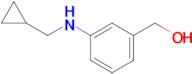 (3-((Cyclopropylmethyl)amino)phenyl)methanol