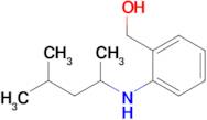 (2-((4-Methylpentan-2-yl)amino)phenyl)methanol