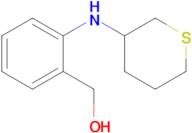 (2-((Tetrahydro-2h-thiopyran-3-yl)amino)phenyl)methanol