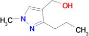 (1-Methyl-3-propyl-1h-pyrazol-4-yl)methanol