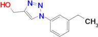 (1-(3-Ethylphenyl)-1h-1,2,3-triazol-4-yl)methanol