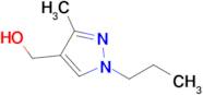 (3-Methyl-1-propyl-1h-pyrazol-4-yl)methanol