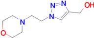 (1-(2-Morpholinoethyl)-1h-1,2,3-triazol-4-yl)methanol