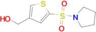 (5-(Pyrrolidin-1-ylsulfonyl)thiophen-3-yl)methanol