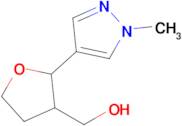 (2-(1-Methyl-1h-pyrazol-4-yl)tetrahydrofuran-3-yl)methanol