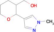 (2-(1-Methyl-1h-pyrazol-4-yl)tetrahydro-2h-pyran-3-yl)methanol