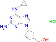 (4-(2-Amino-6-(cyclopropylamino)-9h-purin-9-yl)cyclopent-2-en-1-yl)methanol hydrochloride